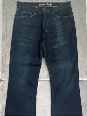 Cremieux Jeans Men’s 34x30 Bootcut  - Dark Blue Wash